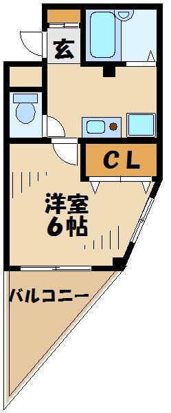 東京都八王子市堀之内２ 京王堀之内駅 1K マンション 賃貸物件詳細
