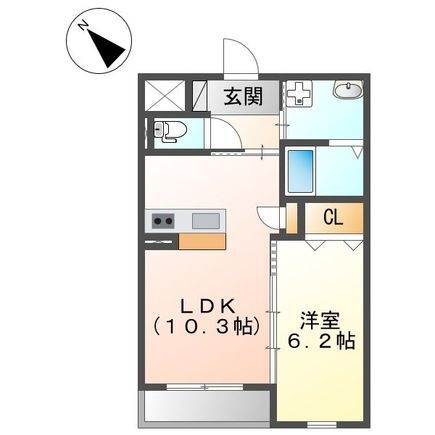 グランディール西大宮 2階 1LDK 賃貸物件詳細