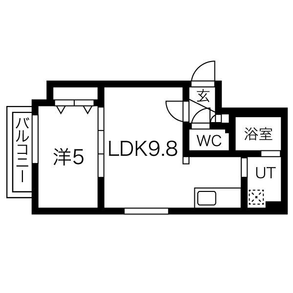 北海道札幌市東区北七条東１３ 苗穂駅 1LDK アパート 賃貸物件詳細