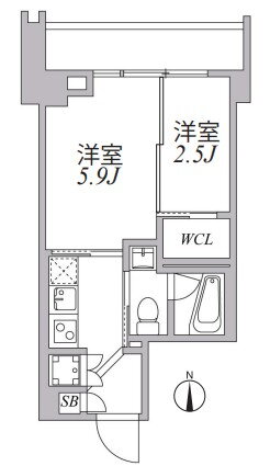 東京都港区南麻布２ 麻布十番駅 1DK マンション 賃貸物件詳細