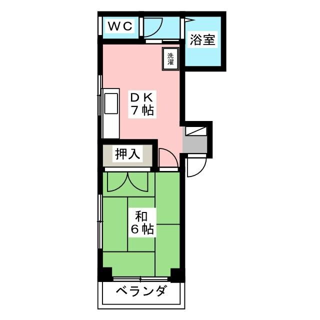 ブライトネス 3階 1DK 賃貸物件詳細