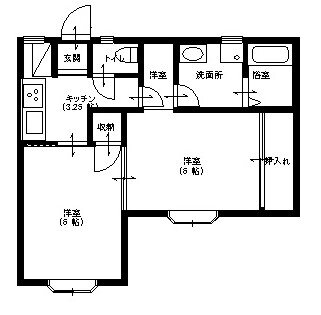 福島県いわき市常磐湯本町吹谷 湯本駅 2K アパート 賃貸物件詳細