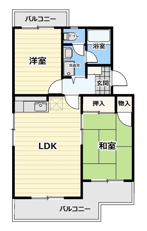 静岡県静岡市清水区草薙３ 草薙駅 2LDK マンション 賃貸物件詳細