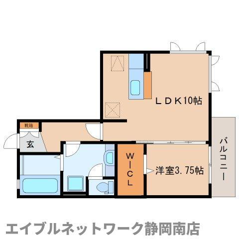 静岡県静岡市駿河区中田本町 静岡駅 1LDK アパート 賃貸物件詳細