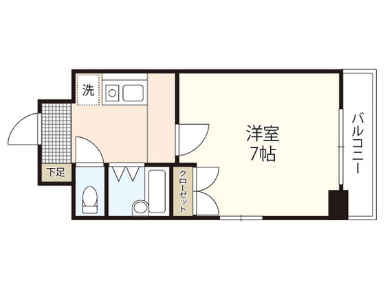 広島県広島市南区段原２ 広島駅 1K マンション 賃貸物件詳細