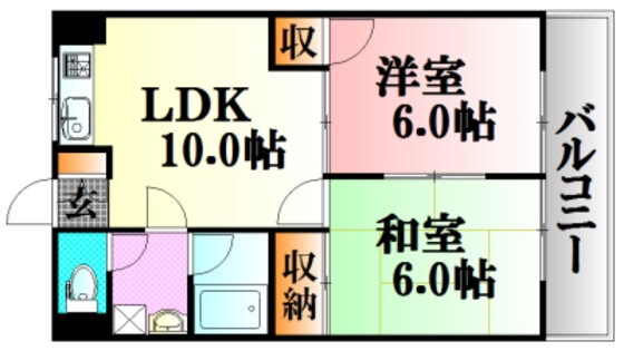 広島県広島市中区舟入幸町 舟入本町駅 2LDK マンション 賃貸物件詳細