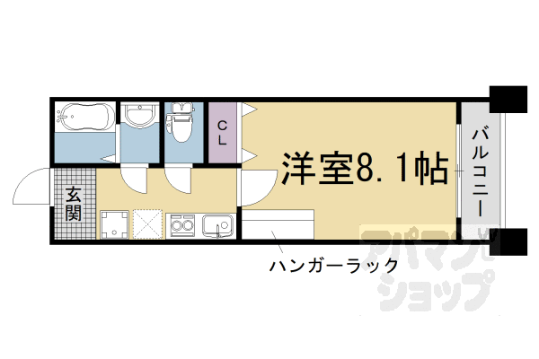 京都府京都市北区大宮北林町 北大路駅 1K マンション 賃貸物件詳細
