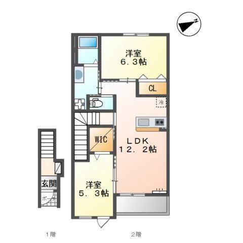兵庫県加東市藤田 社町駅 2LDK アパート 賃貸物件詳細