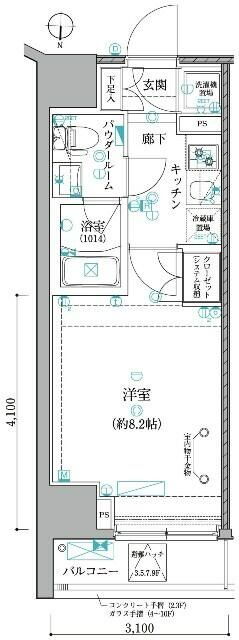 東京都荒川区東日暮里４ 日暮里駅 1K マンション 賃貸物件詳細