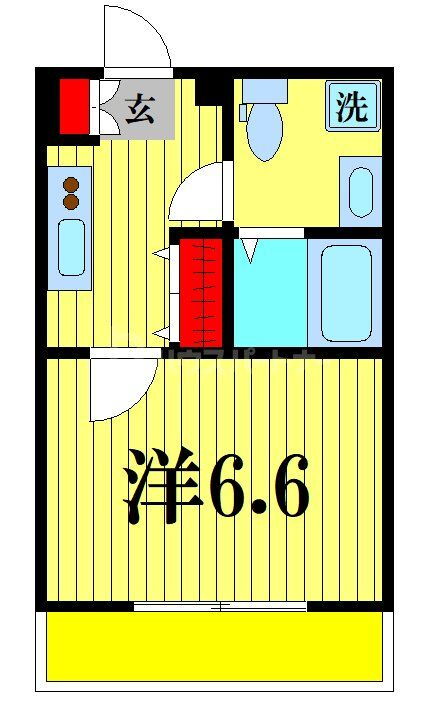 千葉県松戸市松戸 松戸駅 1K アパート 賃貸物件詳細