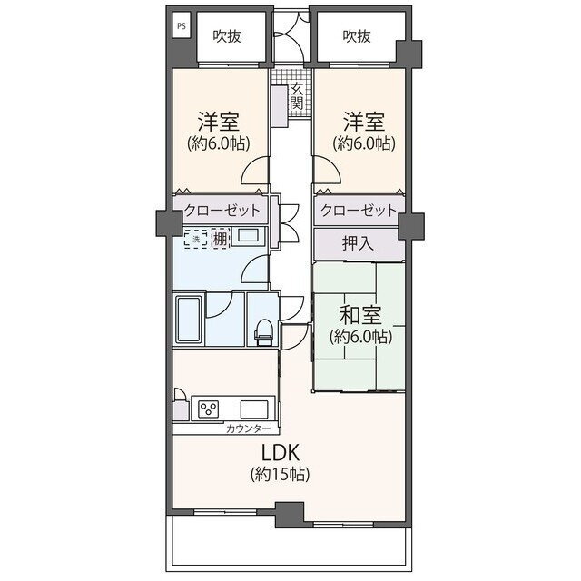 東京都世田谷区船橋７ 千歳船橋駅 3LDK マンション 賃貸物件詳細
