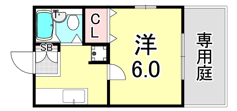 兵庫県神戸市兵庫区下三条町 大倉山駅 1K アパート 賃貸物件詳細
