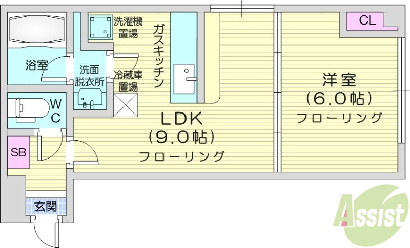 北海道札幌市北区北二十六条西２ 北２４条駅 1LDK マンション 賃貸物件詳細