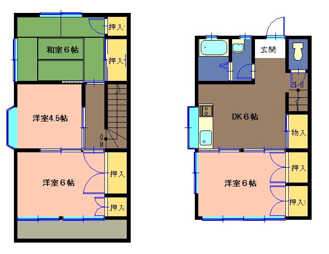 静岡県沼津市大岡 大岡駅 4DK アパート 賃貸物件詳細