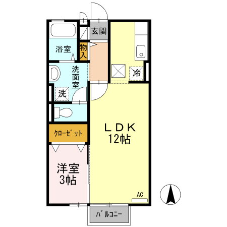 山梨県甲斐市万才 国母駅 1LDK アパート 賃貸物件詳細