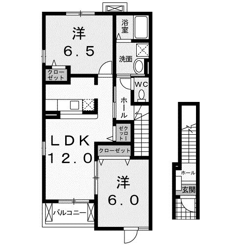 埼玉県加須市礼羽 加須駅 2LDK アパート 賃貸物件詳細