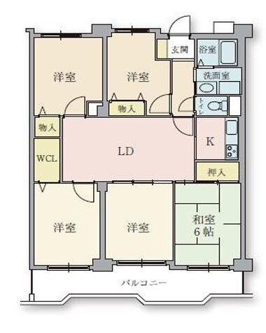 大阪府大阪市平野区平野北１ 平野駅 5LDK マンション 賃貸物件詳細