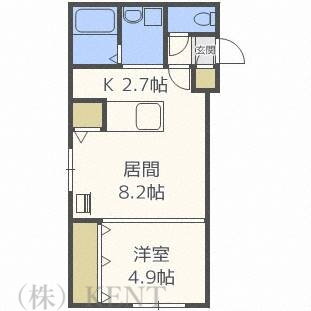 アンソレイエ宮の沢 4階 1LDK 賃貸物件詳細