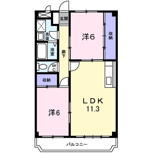 長野県松本市村井町西１ 村井駅 2LDK アパート 賃貸物件詳細