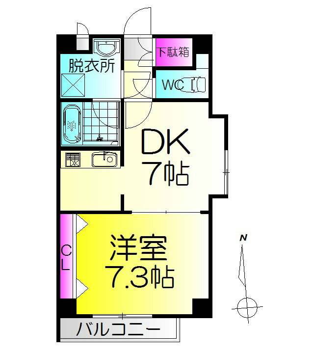 宮城県仙台市若林区連坊２ 連坊駅 1DK マンション 賃貸物件詳細