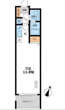 ＣＡＳＳＩＡ目黒 6階 ワンルーム 賃貸物件詳細