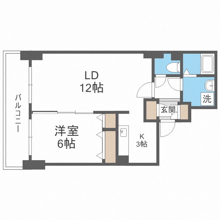 北海道札幌市中央区南八条西４ 中島公園駅 1LDK マンション 賃貸物件詳細