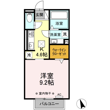 愛知県丹羽郡扶桑町大字柏森字西前 柏森駅 1K アパート 賃貸物件詳細