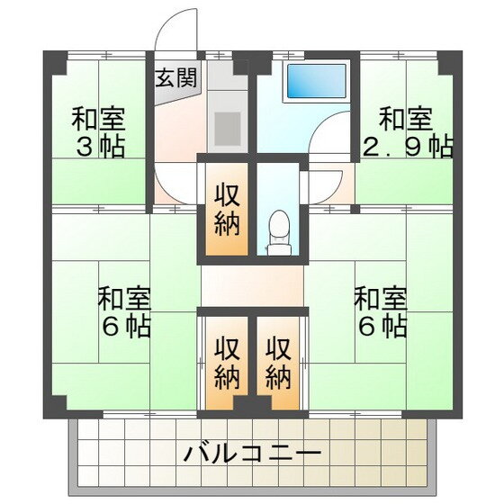 三重県四日市市高花平１ 4K マンション 賃貸物件詳細