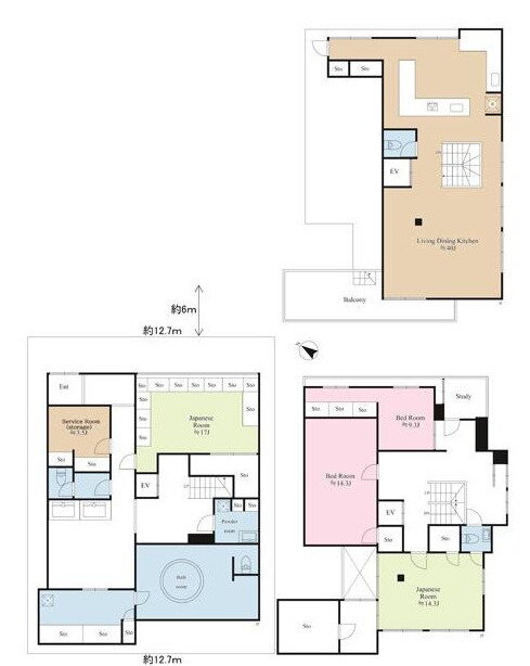 岡本１丁目戸建 4SLDK 賃貸物件詳細