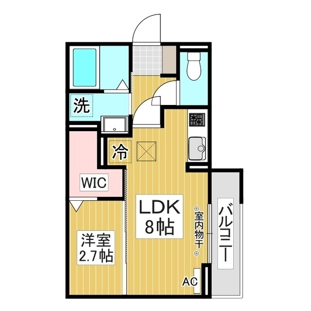 長野県長野市大字栗田 長野駅 1LDK アパート 賃貸物件詳細