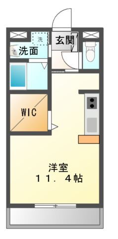 シエテ久居元町レジデンス 1階 ワンルーム 賃貸物件詳細
