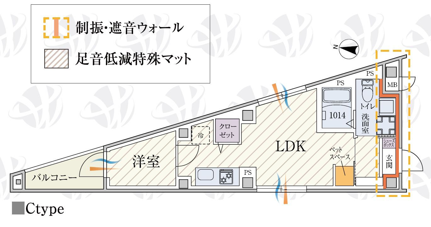 ｂ’ＣＡＳＡ田園調布 3階 1LDK 賃貸物件詳細