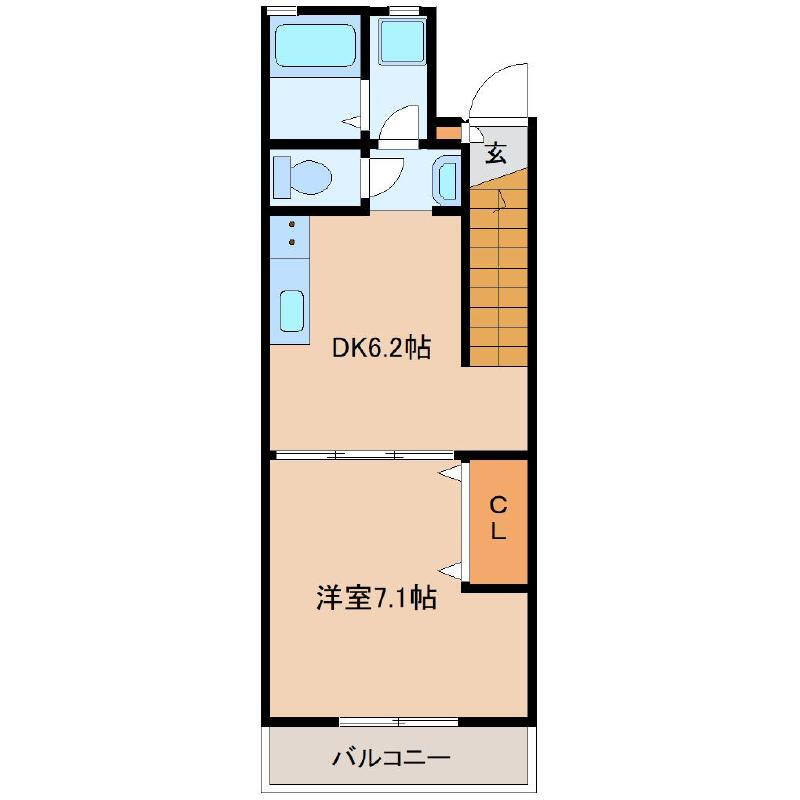 千葉県千葉市緑区高津戸町 土気駅 1DK アパート 賃貸物件詳細