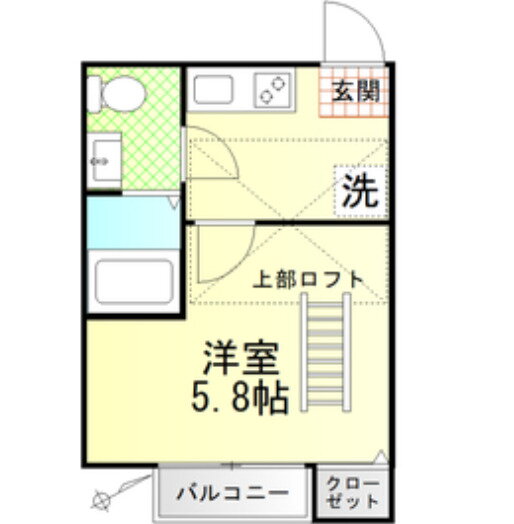 神奈川県横浜市鶴見区岸谷４ 生麦駅 1K アパート 賃貸物件詳細