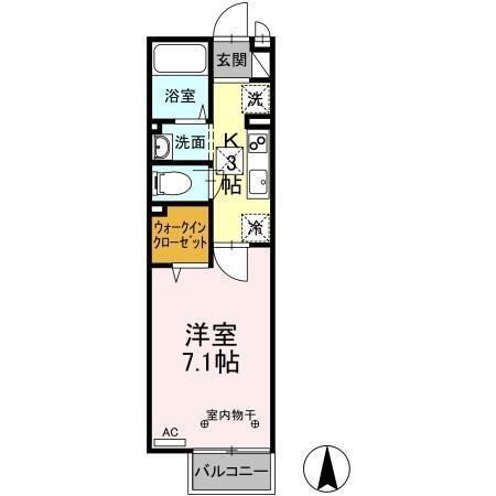 茨城県古河市大堤 古河駅 1K アパート 賃貸物件詳細