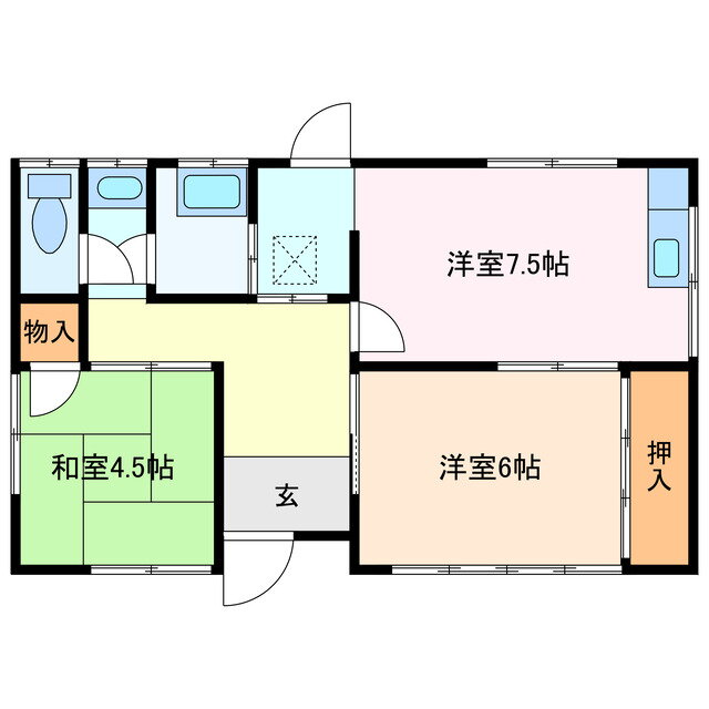 三重県鈴鹿市神戸９ 鈴鹿市駅 2DK 一戸建て 賃貸物件詳細