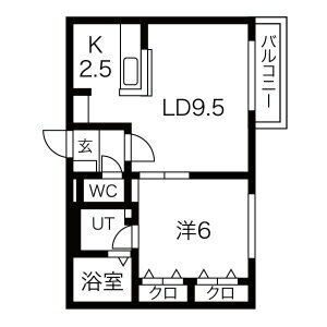 北海道札幌市豊平区月寒西五条７ 月寒中央駅 1LDK マンション 賃貸物件詳細