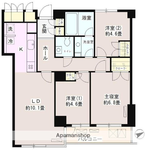 東京都杉並区荻窪４ 荻窪駅 3LDK マンション 賃貸物件詳細