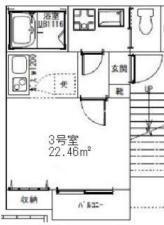 兵庫県尼崎市大庄西町４ 武庫川駅 1K アパート 賃貸物件詳細