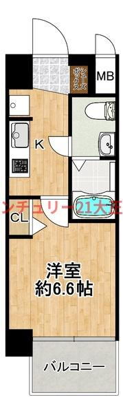 大阪府大阪市大正区三軒家西３ 大正駅 1K マンション 賃貸物件詳細