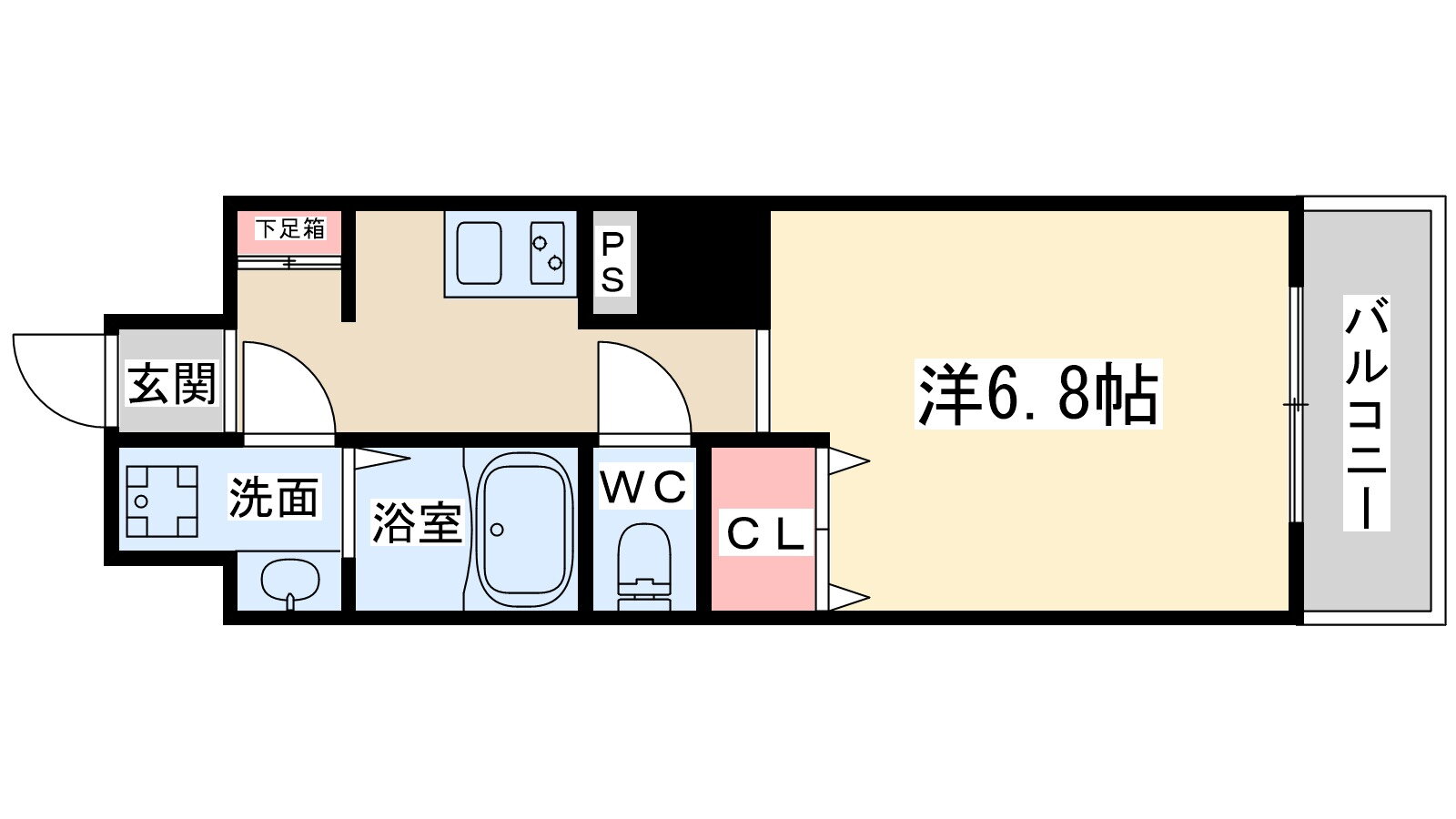 大阪府大阪市北区豊崎５ 中津駅 1K マンション 賃貸物件詳細