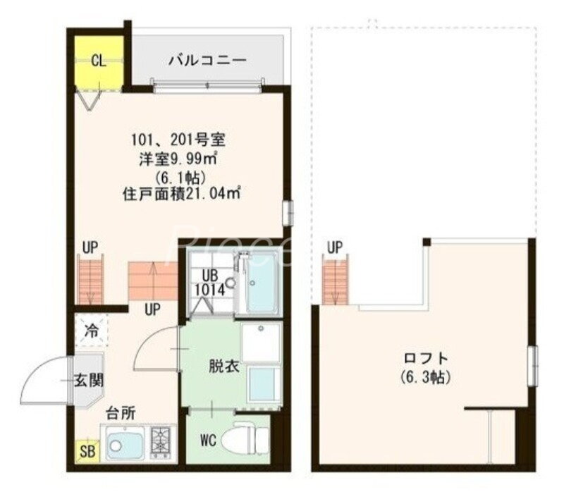 大阪府大阪市東淀川区大桐３ 瑞光四丁目駅 1K アパート 賃貸物件詳細
