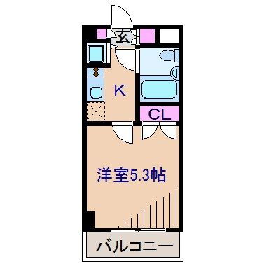 神奈川県横浜市港北区樽町２ 綱島駅 1K マンション 賃貸物件詳細