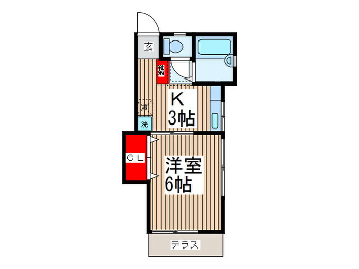 埼玉県さいたま市南区文蔵５ 南浦和駅 1K アパート 賃貸物件詳細