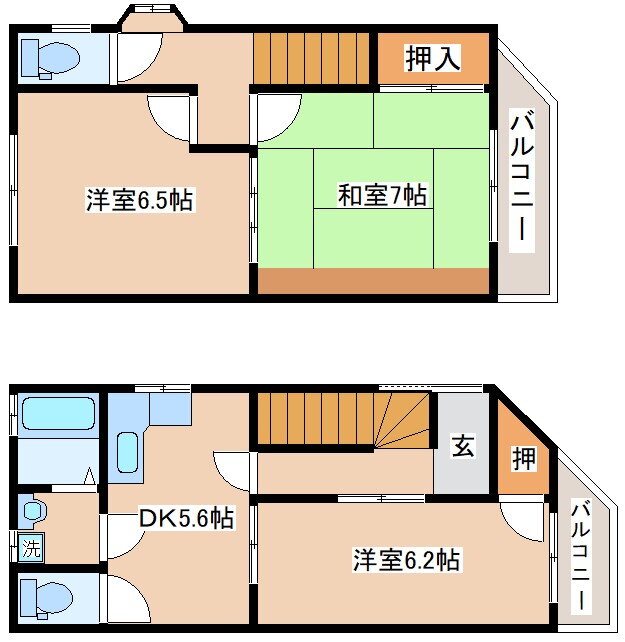 兵庫県神戸市兵庫区金平町１ 御崎公園駅 3DK 一戸建て 賃貸物件詳細