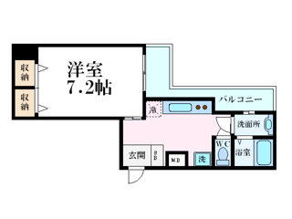 広島県広島市中区国泰寺町２ 鷹野橋駅 1K マンション 賃貸物件詳細