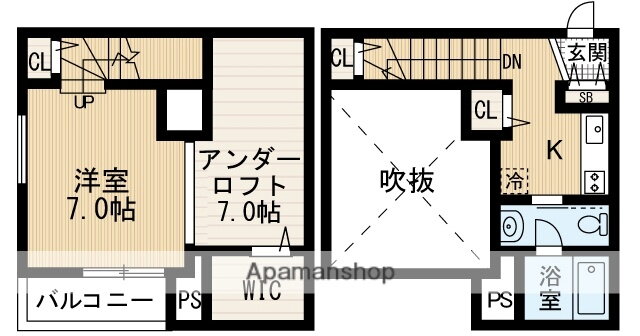 福岡県福岡市西区徳永北 九大学研都市駅 1K アパート 賃貸物件詳細