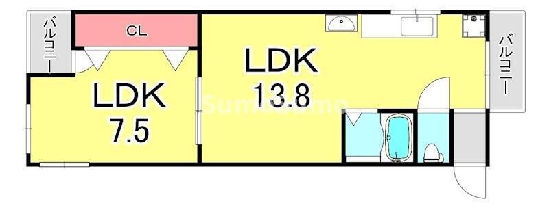 兵庫県神戸市兵庫区上三条町 大倉山駅 1LDK マンション 賃貸物件詳細