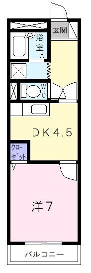 ロータリービルド松阪 4階 1DK 賃貸物件詳細