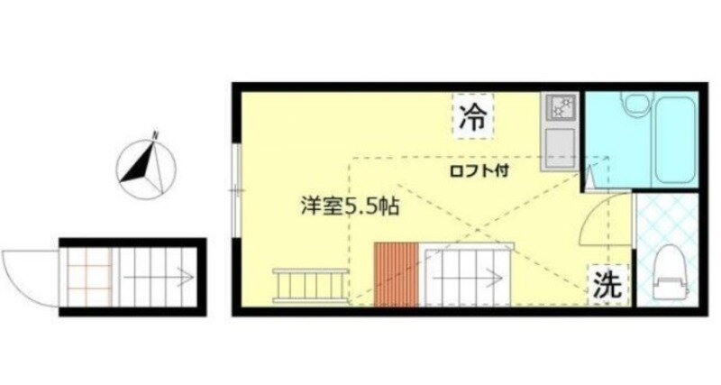 東京都大田区南久が原１ 下丸子駅 ワンルーム アパート 賃貸物件詳細